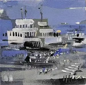 AYHAN ÇETİN tarafından 20x20 cm ölçülerinde yapılmıştır.