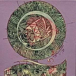 ENGİN KORKMAZ tarafından 20x20 cm ölçülerinde yapılmıştır.