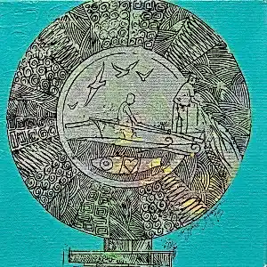 ENGİN KORKMAZ tarafından 20x20 cm ölçülerinde yapılmıştır.