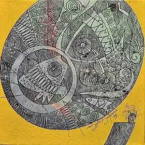 ENGİN KORKMAZ tarafından 20x20 cm ölçülerinde yapılmıştır.