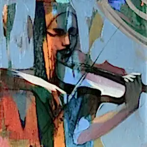 HAKAN ERASLAN tarafından 2014 yılında 20x20 cm ölçülerinde Tuval üzeri akrilik boya tekniği ile yapılmıştır.