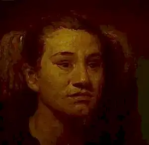 SERTAP YEĞİN tarafından 2014 yılında 20x20 cm ölçülerinde Tuval üzeri yağlı boya tekniği ile yapılmıştır.