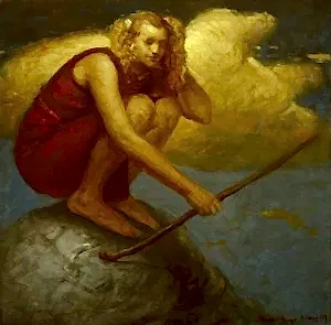 SERTAP YEĞİN tarafından 2014 yılında 20x20 cm ölçülerinde Tuval üzeri yağlı boya tekniği ile yapılmıştır.