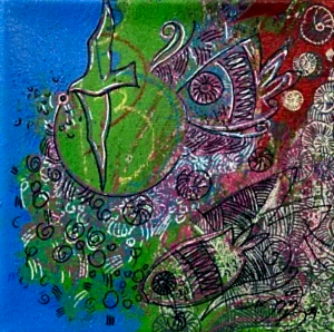 ENGİN KORKMAZ tarafından 2014 yılında 20x20 cm ölçülerinde Tuval üzeri yağlı boya tekniği ile yapılmıştır.