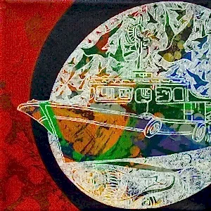 ENGİN KORKMAZ tarafından 2014 yılında 20x20 cm ölçülerinde Tuval üzeri akrilik boya tekniği ile yapılmıştır.