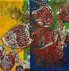 ENGİN KORKMAZ tarafından 2014 yılında 20x20 cm ölçülerinde Tuval üzeri akrilik boya tekniği ile yapılmıştır.