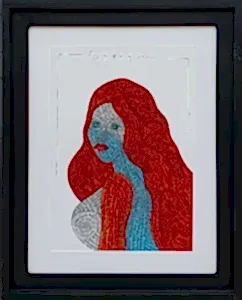 MURAT ÖZDOĞRU tarafından 2024 yılında 50x35 cm ölçülerinde Kağıt üzeri akrilik boya tekniği ile yapılmıştır.