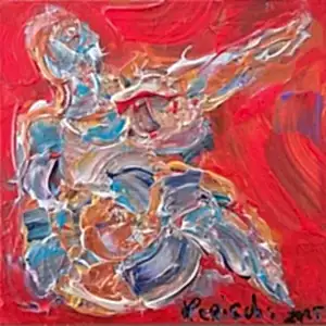 ALİ HERİSCHİ tarafından 2025 yılında 25x25 cm ölçülerinde Tuval üzeri yağlı boya tekniği ile yapılmıştır.