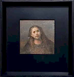 SERTAP YEĞİN tarafından 2025 yılında 16x17 cm ölçülerinde Duralit üzeri yağlı boya tekniği ile yapılmıştır.