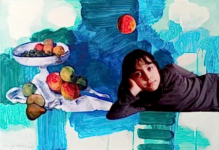 MEHMET YILMAZ tarafından 2024 yılında 55x80 cm ölçülerinde Sunta üzeri karışık teknik tekniği ile yapılmıştır.