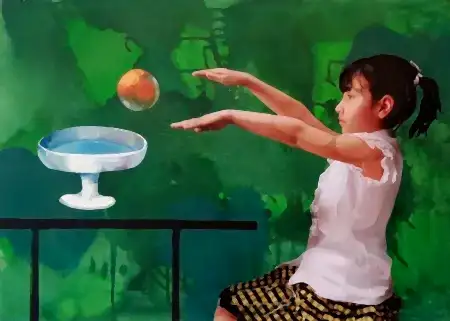 MEHMET YILMAZ tarafından 2024 yılında 50x70 cm ölçülerinde Tuval üzeri karışık teknik tekniği ile yapılmıştır.