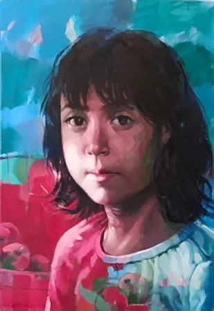 MEHMET YILMAZ tarafından 2024 yılında 80x55 cm ölçülerinde Tuval üzeri akrilik ve yağlı boya tekniği ile yapılmıştır.