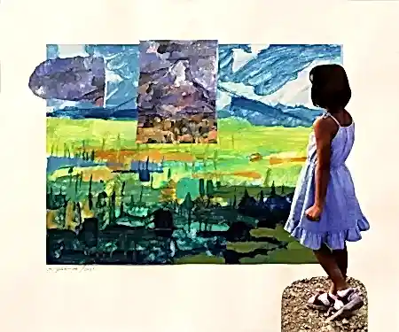 MEHMET YILMAZ tarafından 2025 yılında 50x60 cm ölçülerinde Kağıt üzeri karışık teknik tekniği ile yapılmıştır.