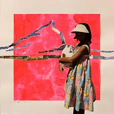 MEHMET YILMAZ tarafından 2025 yılında 50x50 cm ölçülerinde Kağıt üzeri karışık teknik tekniği ile yapılmıştır.