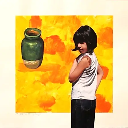 MEHMET YILMAZ tarafından 2025 yılında 50x50 cm ölçülerinde Kağıt üzeri karışık teknik tekniği ile yapılmıştır.