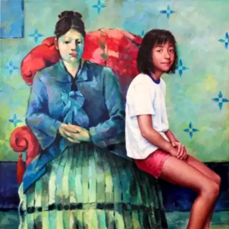 MEHMET YILMAZ tarafından 2025 yılında 120x120 cm ölçülerinde Tuval üzeri akrilik ve yağlı boya tekniği ile yapılmıştır.