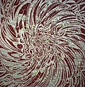 MOHAMMAD BOZORGİ tarafından 2023 yılında 120x120 cm ölçülerinde Tuval üzeri karışık teknik tekniği ile yapılmıştır.