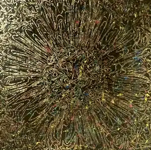 MOHAMMAD BOZORGİ tarafından 2024 yılında 120x120 cm ölçülerinde Tuval üzeri karışık teknik tekniği ile yapılmıştır.