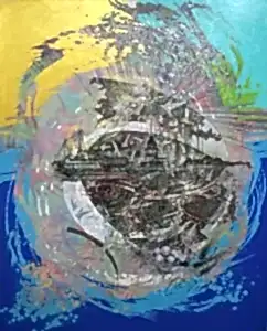 ENGİN KORKMAZ tarafından 2016 yılında 120x90 cm ölçülerinde Tuval üzeri akrilik boya tekniği ile yapılmıştır.