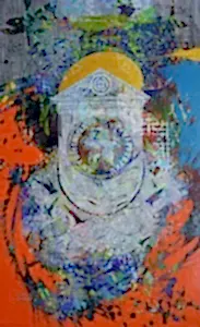 ENGİN KORKMAZ tarafından 2016 yılında 80x50 cm ölçülerinde Tuval üzeri akrilik boya tekniği ile yapılmıştır.