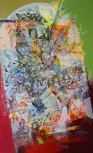 ENGİN KORKMAZ tarafından 2016 yılında 80x50 cm ölçülerinde Tuval üzeri akrilik boya tekniği ile yapılmıştır.