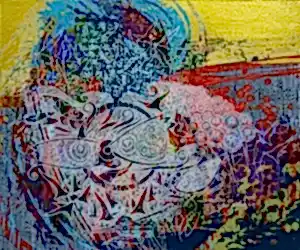 ENGİN KORKMAZ tarafından 2016 yılında 40x50 cm ölçülerinde Tuval üzeri akrilik boya tekniği ile yapılmıştır.