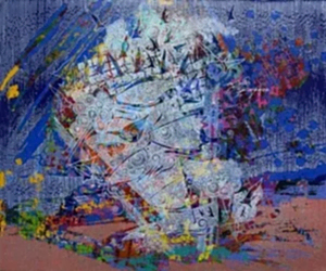 ENGİN KORKMAZ tarafından 2016 yılında 40x50 cm ölçülerinde Tuval üzeri akrilik boya tekniği ile yapılmıştır.