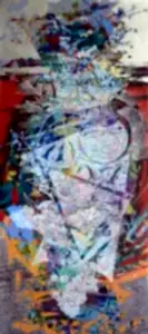 ENGİN KORKMAZ tarafından 2016 yılında 64x27 cm ölçülerinde Tuval üzeri akrilik boya tekniği ile yapılmıştır.