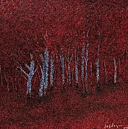 MURAT ÖZDOĞRU tarafından 2025 yılında 60x60 cm ölçülerinde Tuval üzeri akrilik boya tekniği ile yapılmıştır.