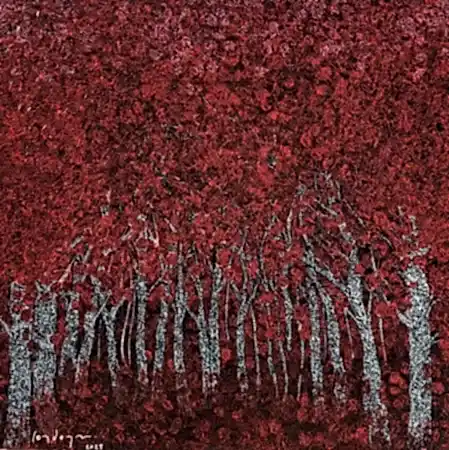 MURAT ÖZDOĞRU tarafından 2025 yılında 60x60 cm ölçülerinde Tuval üzeri akrilik boya tekniği ile yapılmıştır.