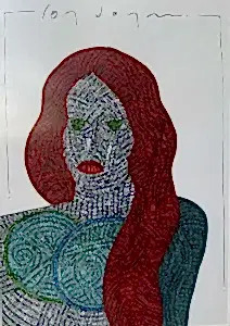 MURAT ÖZDOĞRU tarafından 2024 yılında 50x35 cm ölçülerinde Kağıt üzeri akrilik boya tekniği ile yapılmıştır.