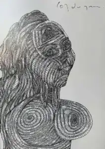 MURAT ÖZDOĞRU tarafından 2024 yılında 50x35 cm ölçülerinde Kağıt üzeri akrilik boya tekniği ile yapılmıştır.