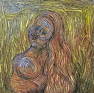 MURAT ÖZDOĞRU tarafından 2021 yılında 60x60 cm ölçülerinde Tuval üzeri akrilik boya tekniği ile yapılmıştır.