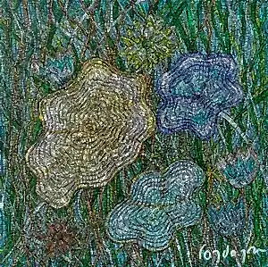 MURAT ÖZDOĞRU tarafından 2024 yılında 50x50 cm ölçülerinde Tuval üzeri akrilik boya tekniği ile yapılmıştır.