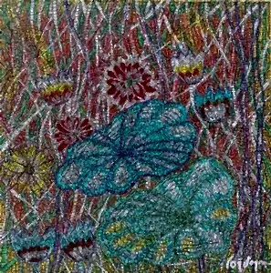 MURAT ÖZDOĞRU tarafından 2024 yılında 50x50 cm ölçülerinde Tuval üzeri akrilik boya tekniği ile yapılmıştır.