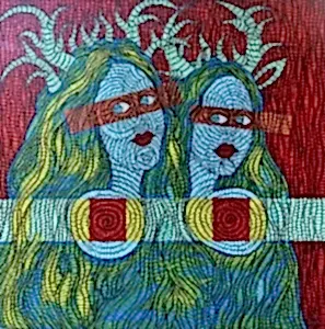 MURAT ÖZDOĞRU tarafından 2023 yılında 65x65 cm ölçülerinde Tuval üzeri akrilik boya tekniği ile yapılmıştır.