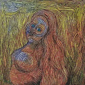 MURAT ÖZDOĞRU tarafından 2021 yılında 60x60 cm ölçülerinde Tuval üzeri akrilik boya tekniği ile yapılmıştır.