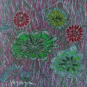 MURAT ÖZDOĞRU tarafından 2024 yılında 50x50 cm ölçülerinde Tuval üzeri akrilik boya tekniği ile yapılmıştır.