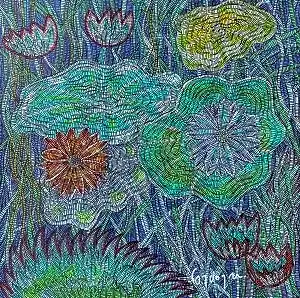 MURAT ÖZDOĞRU tarafından 2024 yılında 50x50 cm ölçülerinde Tuval üzeri akrilik boya tekniği ile yapılmıştır.