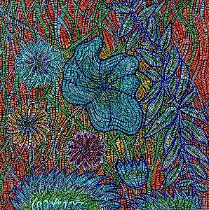 MURAT ÖZDOĞRU tarafından 2024 yılında 50x50 cm ölçülerinde Tuval üzeri akrilik boya tekniği ile yapılmıştır.