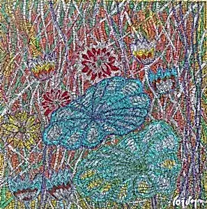 MURAT ÖZDOĞRU tarafından 2024 yılında 50x50 cm ölçülerinde Tuval üzeri akrilik boya tekniği ile yapılmıştır.