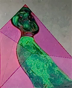 NECMETTİN ÖZLÜ tarafından 2021 yılında 100x80 cm ölçülerinde Tuval üzeri akrilik boya tekniği ile yapılmıştır.