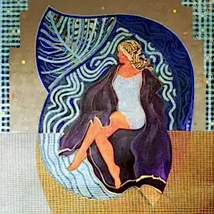 NECMETTİN ÖZLÜ tarafından 130x130 cm ölçülerinde Tuval üzeri akrilik boya tekniği ile yapılmıştır.