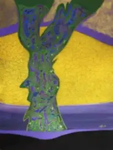 NECMETTİN ÖZLÜ tarafından 40x30 cm ölçülerinde Tuval üzeri akrilik boya tekniği ile yapılmıştır.