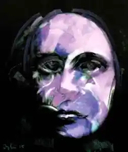 NECMETTİN ÖZLÜ tarafından 2015 yılında 51x44 cm ölçülerinde Hahnemühle kağıt üzeri karışık teknik tekniği ile yapılmıştır.