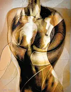 NECMETTİN ÖZLÜ tarafından 2015 yılında 64x50 cm ölçülerinde Hahnemühle kağıt üzeri karışık teknik tekniği ile yapılmıştır.