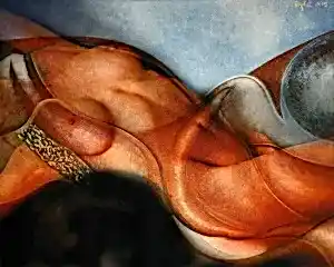 NECMETTİN ÖZLÜ tarafından 2015 yılında 73x91 cm ölçülerinde Hahnemühle kağıt üzeri karışık teknik tekniği ile yapılmıştır.