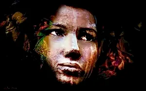 NECMETTİN ÖZLÜ tarafından 2014 yılında 50x85 cm ölçülerinde Hahnemühle kağıt üzeri karışık teknik tekniği ile yapılmıştır.