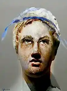 NECMETTİN ÖZLÜ tarafından 2015 yılında 68x50 cm ölçülerinde Hahnemühle kağıt üzeri karışık teknik tekniği ile yapılmıştır.