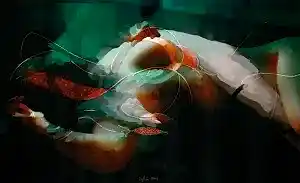 NECMETTİN ÖZLÜ tarafından 2014 yılında 61x100 cm ölçülerinde Hahnemühle kağıt üzeri karışık teknik tekniği ile yapılmıştır.